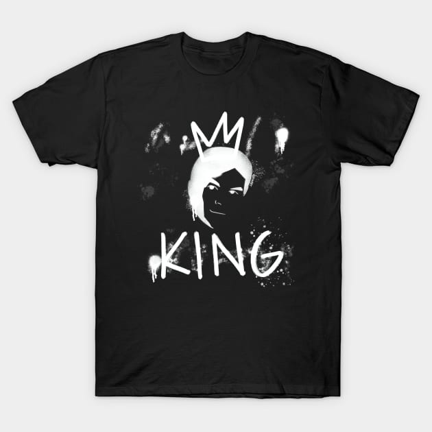 King Tyler - White T-Shirt by djchikart